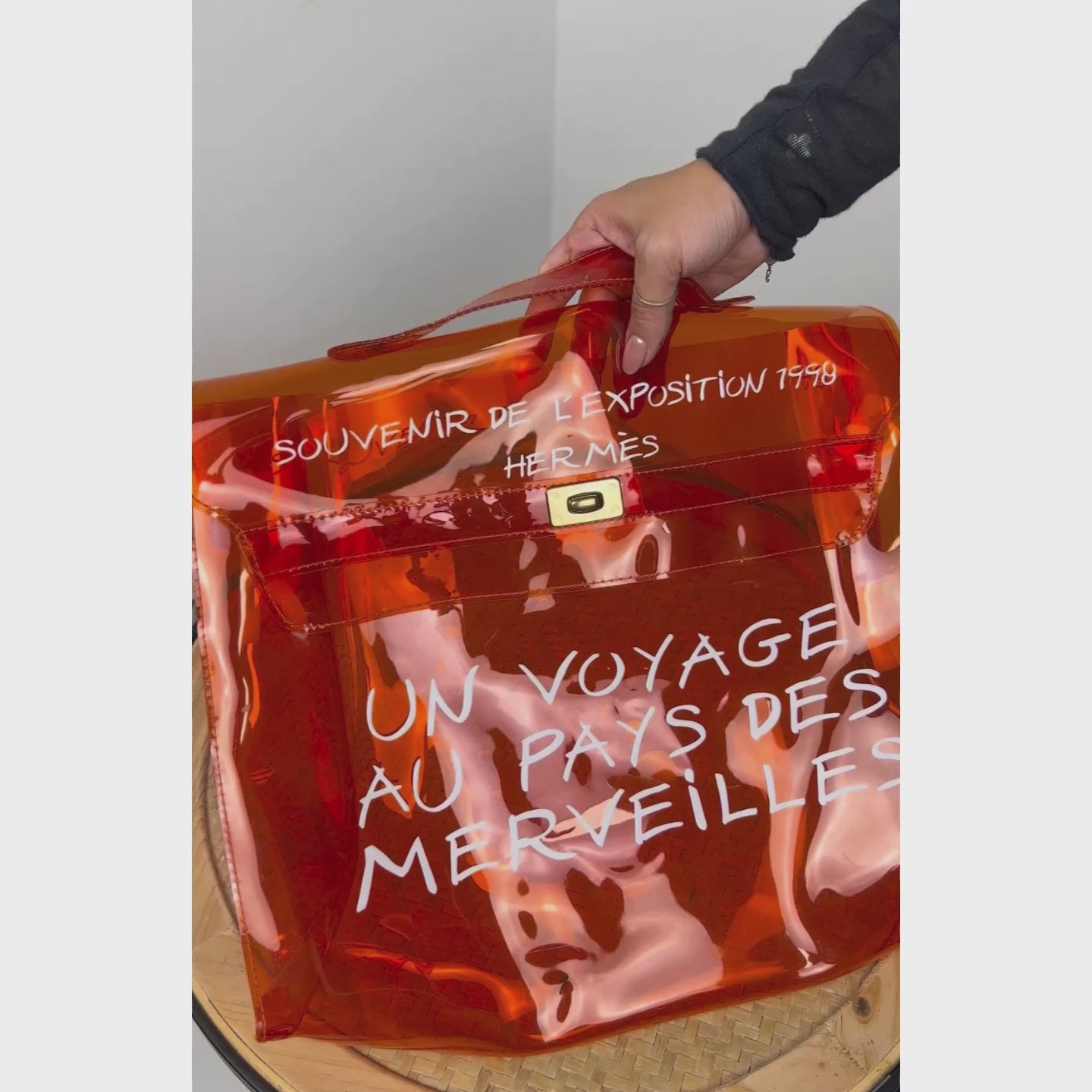 Hermes limited edition vinyl kelly sales