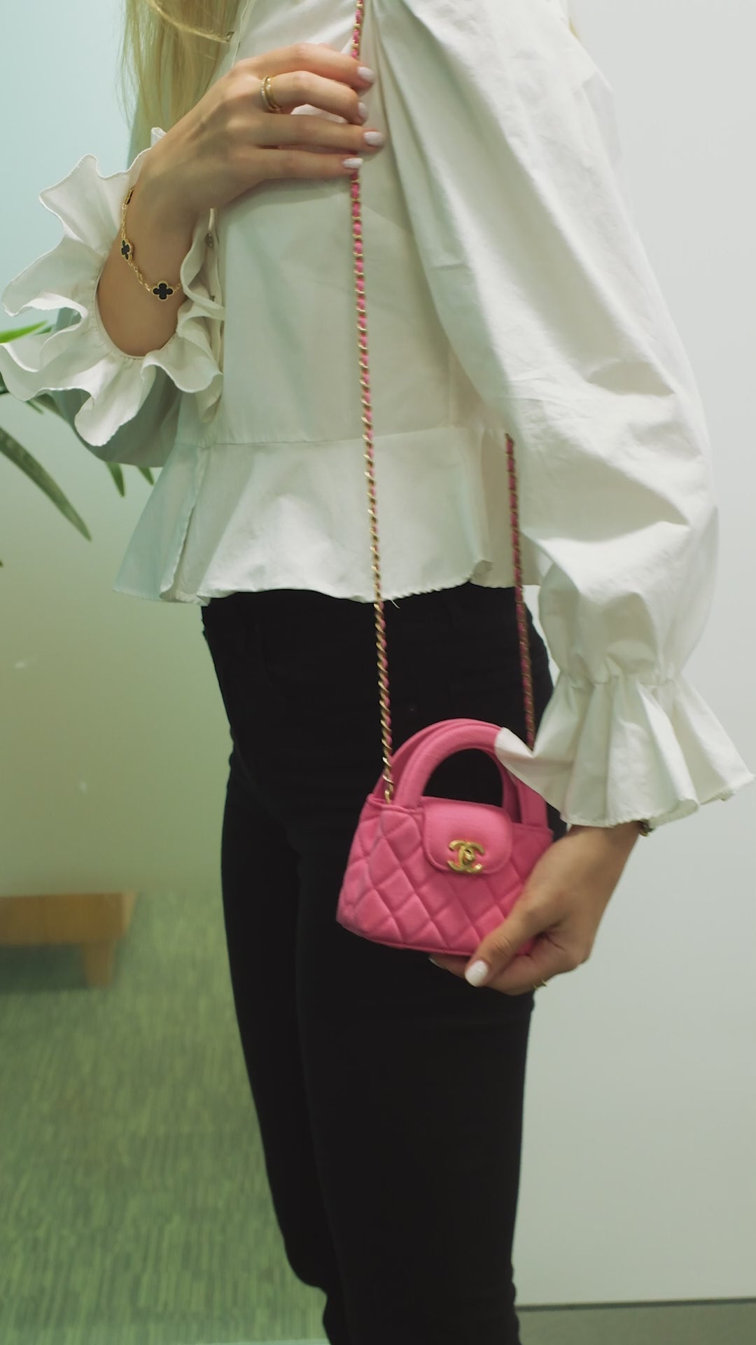 Chanel (kelly) nano shopper Bag