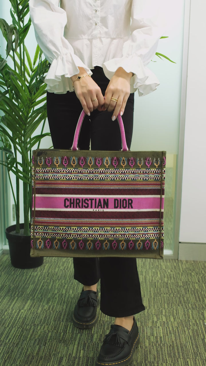 Dior Book Tote Large Handbags