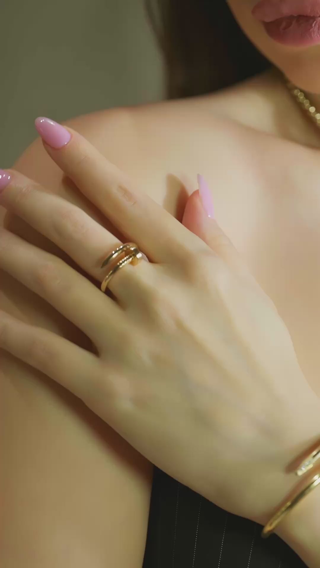 Cartier Juste Un Clou Rose Gold Thick Ring