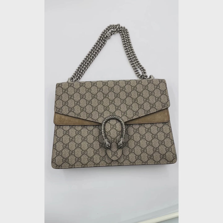 GUCCI DIONYSUS MEDIUM FLAP SHOULDER BAG