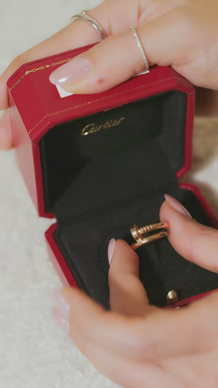 Cartier Juste Un Clou Rose Gold Thick Ring