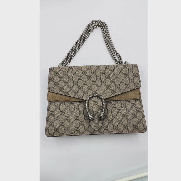 GUCCI DIONYSUS MEDIUM FLAP SHOULDER BAG