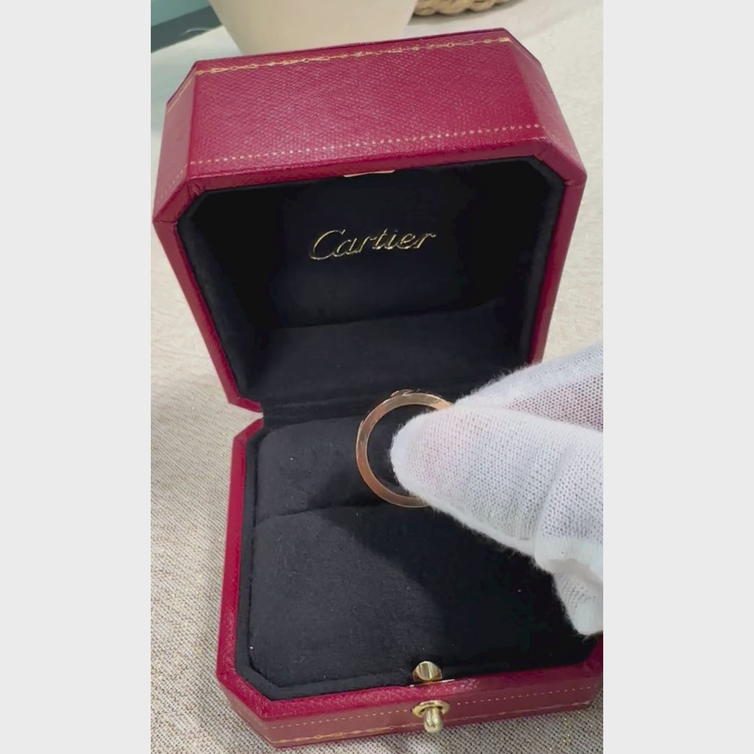 18K Yellow Gold  Cartier’s Love Diamond Ring