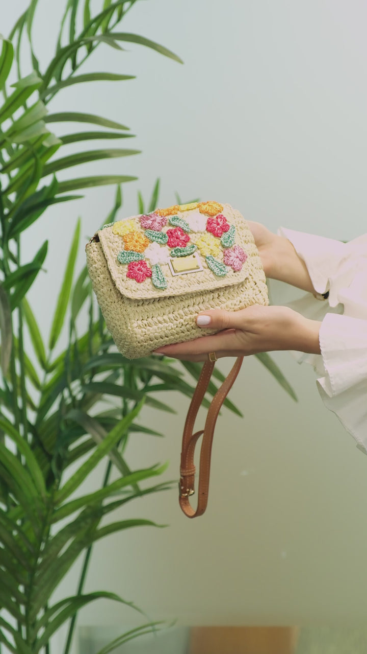 Dolce & Gabbana  Wicker Crossbody Bag