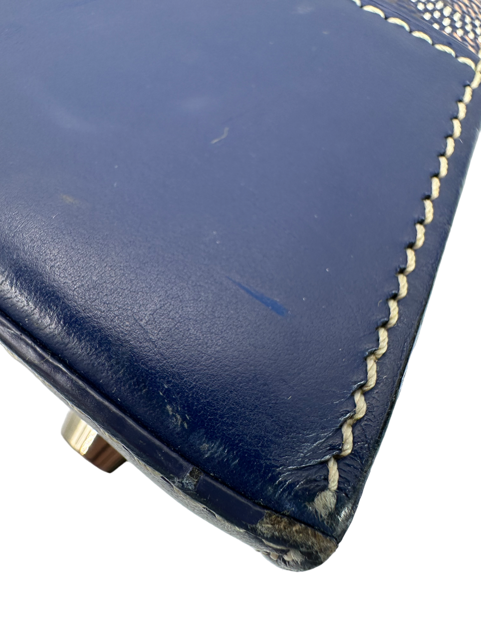 GOYARD NAVY BLUE SAIGON MM BAG