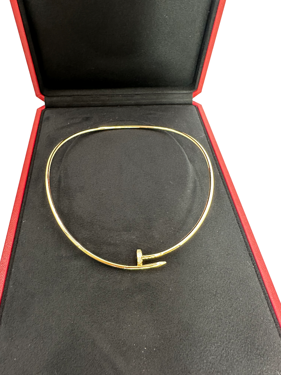 Cartier Juste Un Clou Necklace Rose Gold Diamonds Gemaee UAE