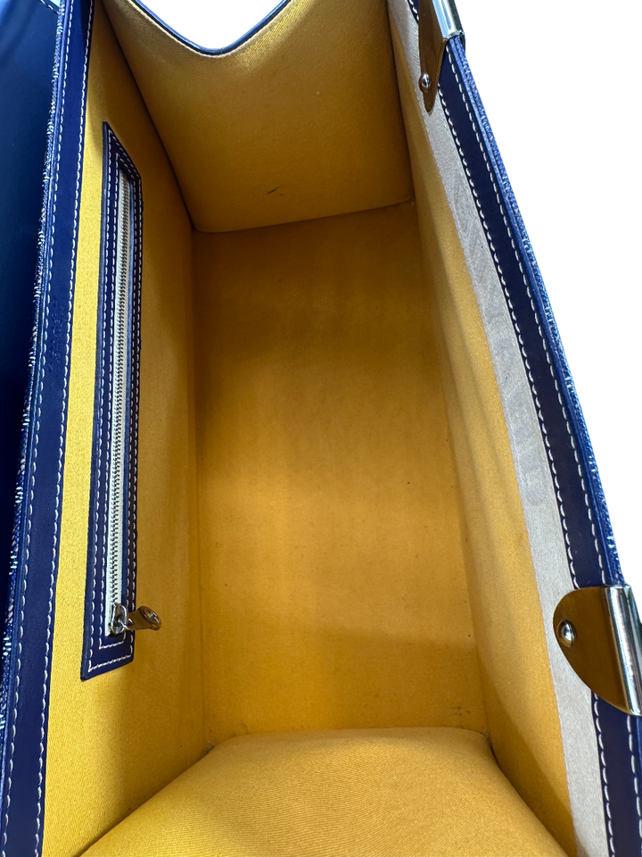 GOYARD NAVY BLUE SAIGON MM BAG