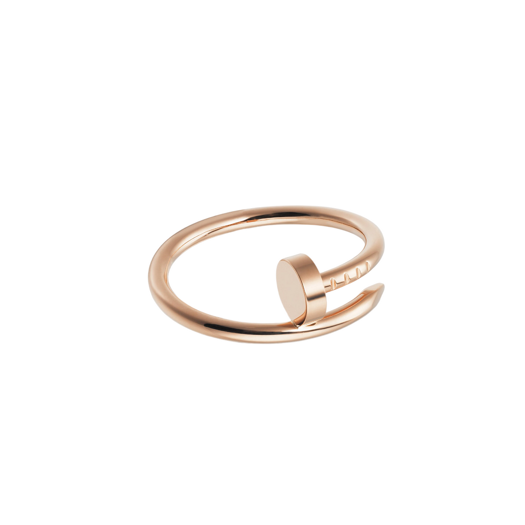 CARTIER JUSTE UN CLOU ROSE GOLD RING SMALL - Gemaee  UAE