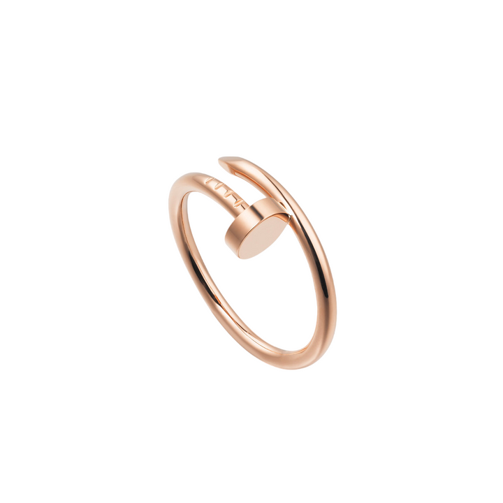 CARTIER JUSTE UN CLOU ROSE GOLD RING SMALL - Gemaee  UAE