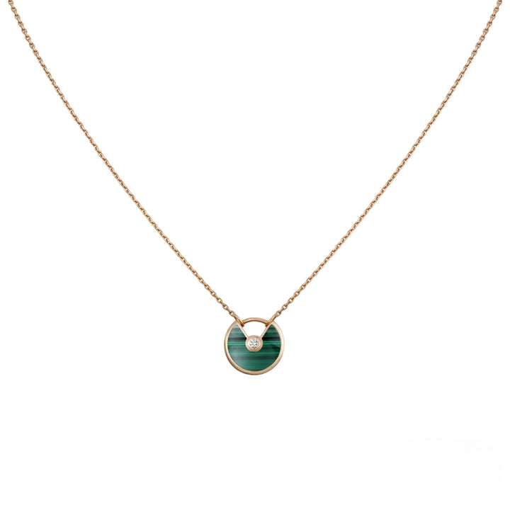 18K Rose Gold Amulette De Cartier Necklace - Gemaee UAE
