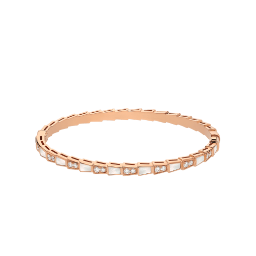 18K ROSE GOLD BULGARI SERPENTI VIPER BRACELET - Gemaee UAE