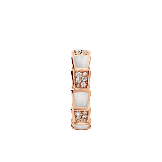 18K ROSE GOLD BULGARI SERPENTI VIPER RING - Gemaee UAE
