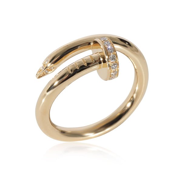 18K YELLOW GOLD AND DIAMOND CARTIER JUSTE UN CLOU RING - Gemaee UAE