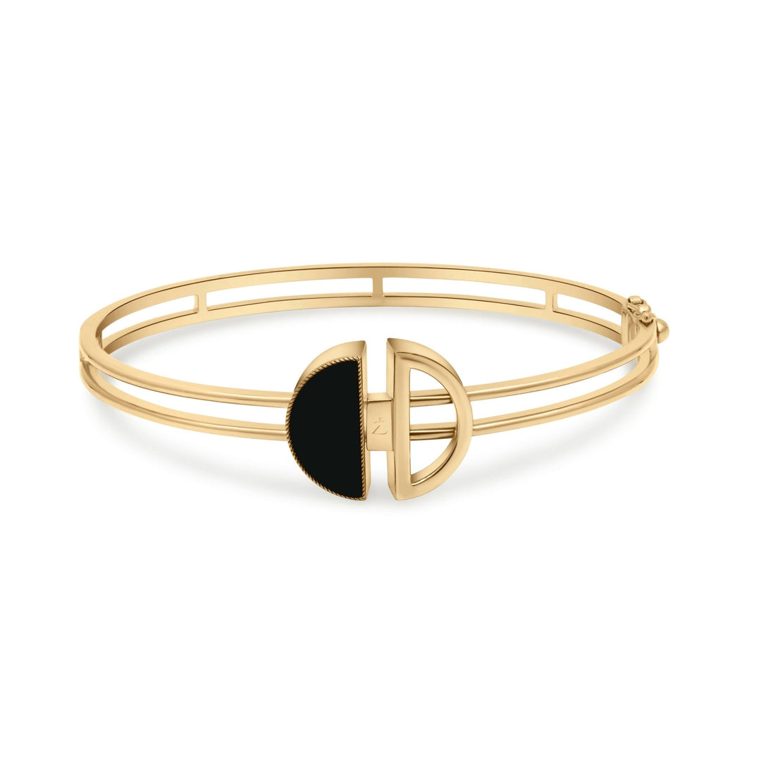 18K YELLOW GOLD MIDNIGHT LUXE BRACELET - Gemaee UAE