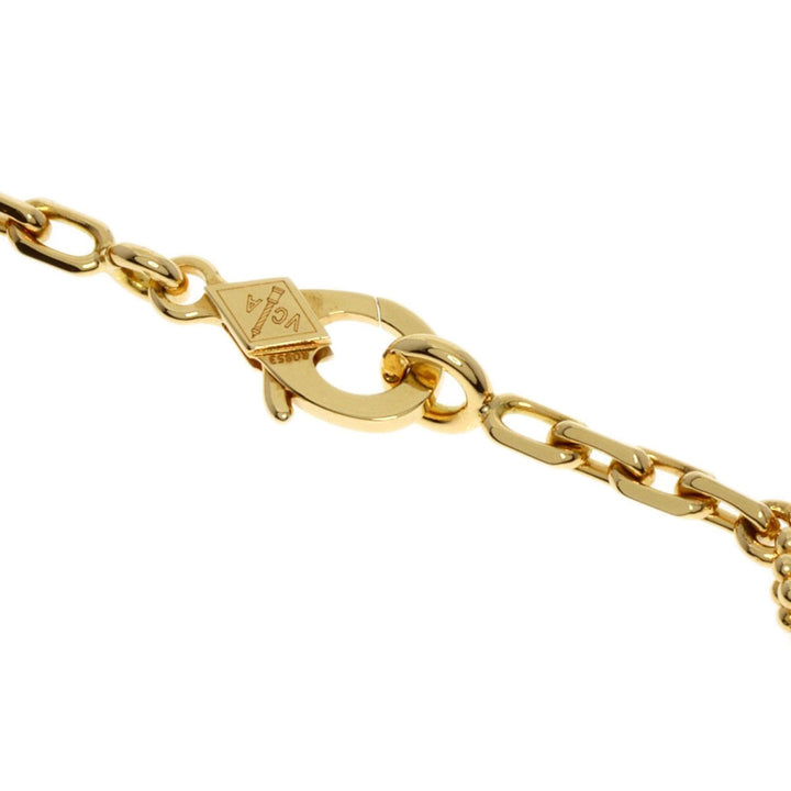 18K Yellow Gold Van Cleef & Arpels Vintage Alhambra Necklace - Gemaee UAE