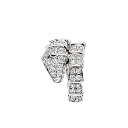 Bulgari Serpenti White Gold Ring - Gemaee UAE