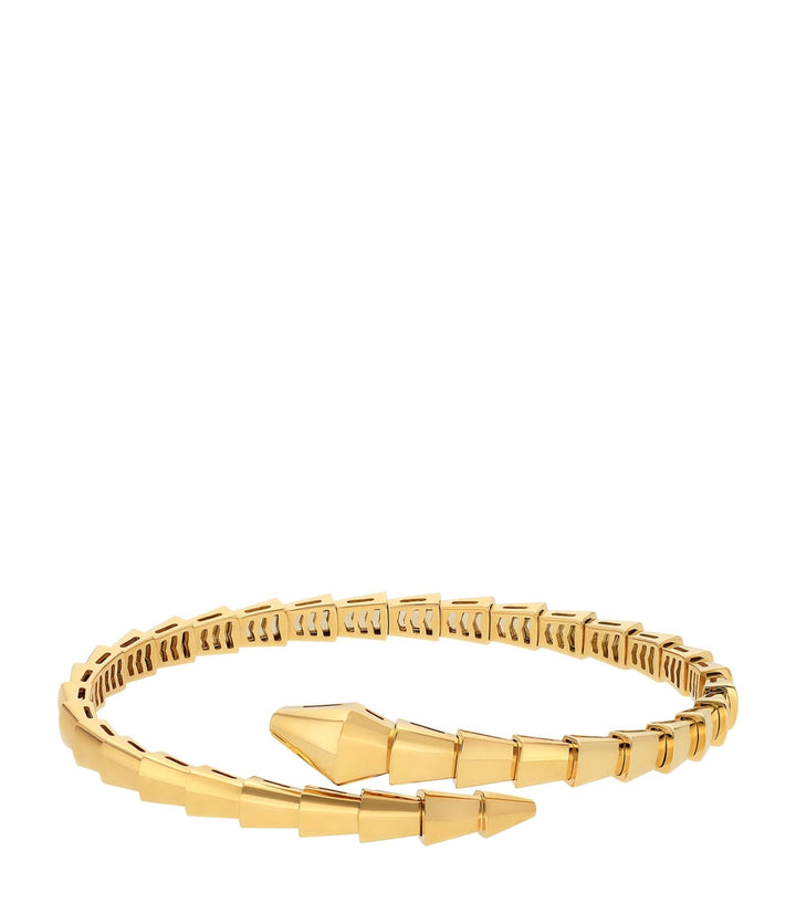 Bulgari Yellow Gold Serpenti Viper Bracelet - Gemaee UAE