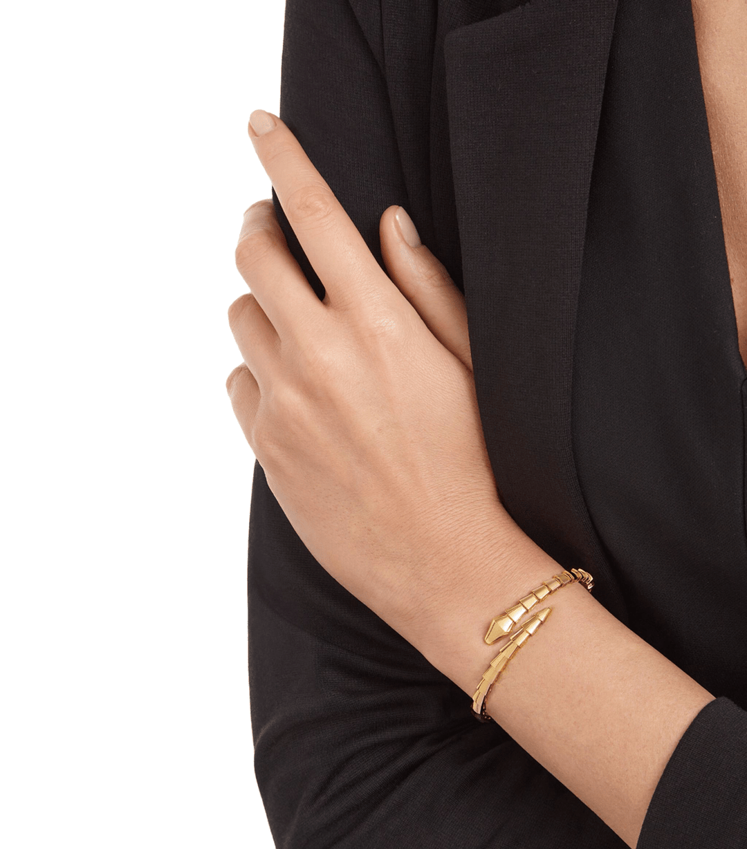 Bulgari Yellow Gold Serpenti Viper Bracelet - Gemaee UAE