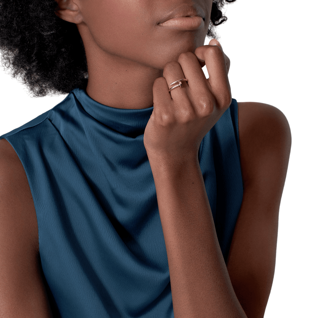 CARTIER JUSTE UN CLOU ROSE GOLD RING SMALL Gemaee UAE