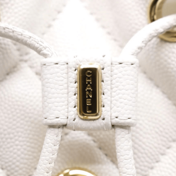 Chanel Backpack White Bag - Gemaee UAE