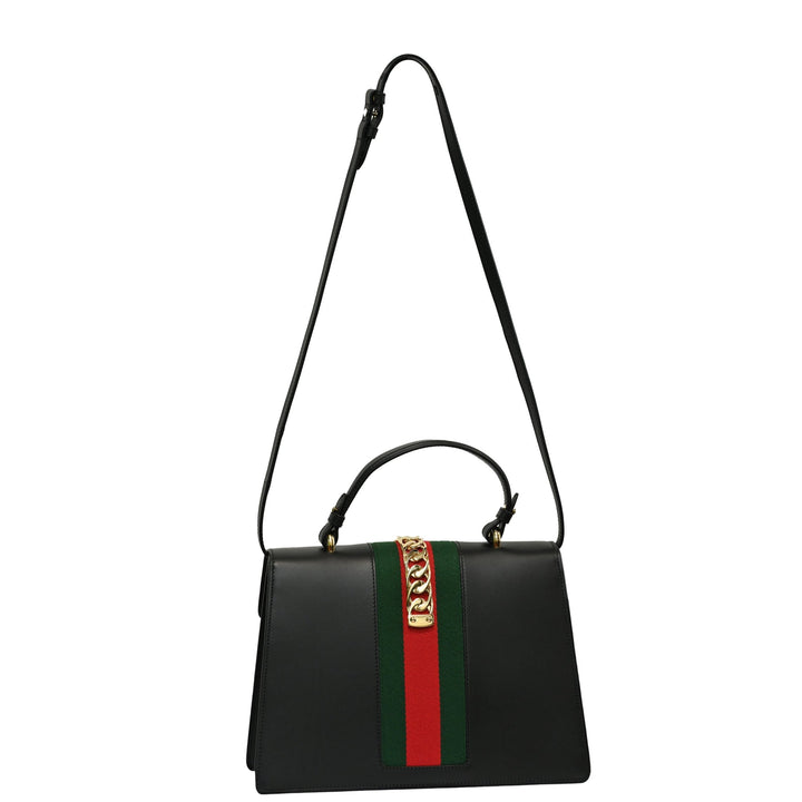 Gucci sylvie large Black bag - Gemaee UAE