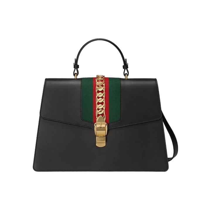 Gucci sylvie large Black bag - Gemaee UAE