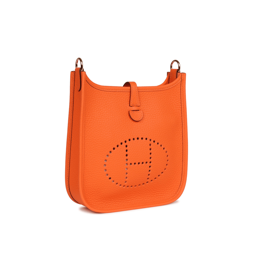 Orange on sale hermes bag