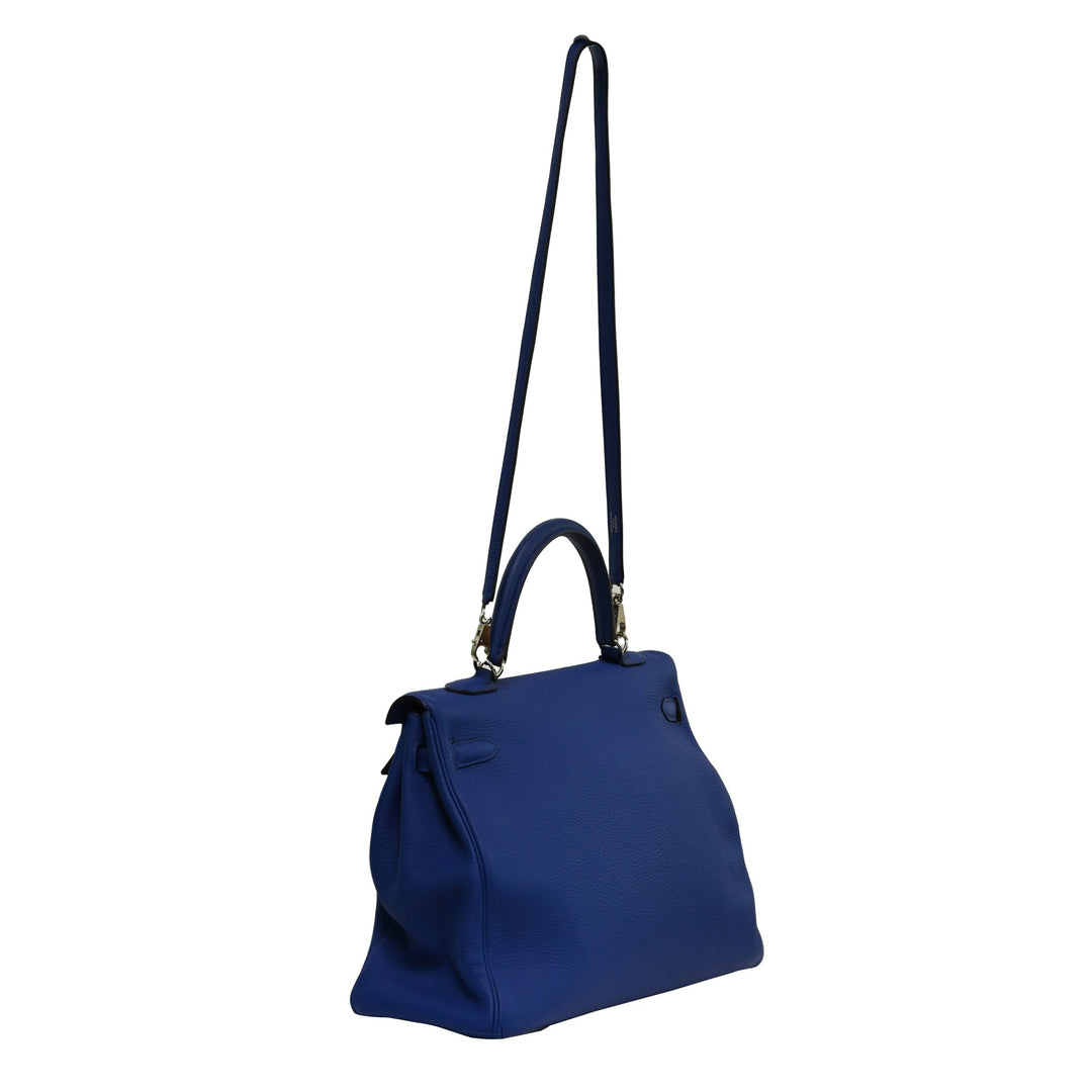 Hermès Kelly 35 Togo Blue Bag - Gemaee UAE