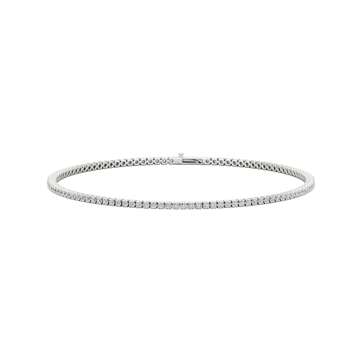 Lab-Grown Diamond Tennis Bracelet 1 CT TW - Gemaee UAE