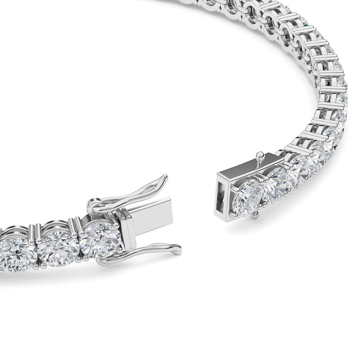 Lab-Grown Diamond Tennis Bracelet 11 CT TW - Gemaee UAE