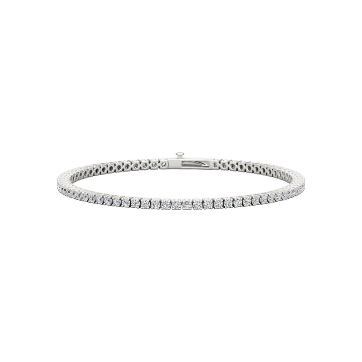 Lab-Grown Diamond Tennis Bracelet 1.5 CT TW - Gemaee UAE
