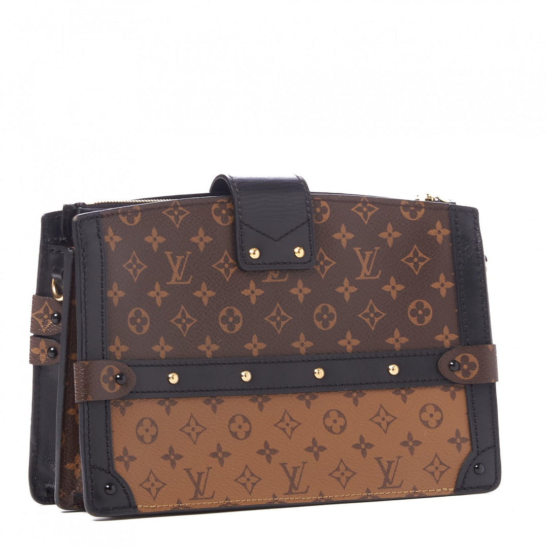 Louis Vuitton Reverse Monogram Trunk Clutch Bag - Gemaee UAE