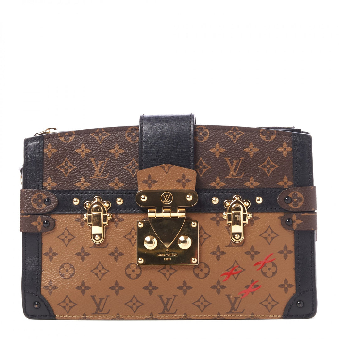 Louis Vuitton Reverse Monogram Trunk Clutch Bag - Gemaee UAE