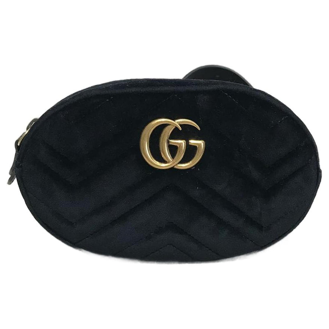 Marmont GUCCI Handbags T. velvet Black - Gemaee UAE