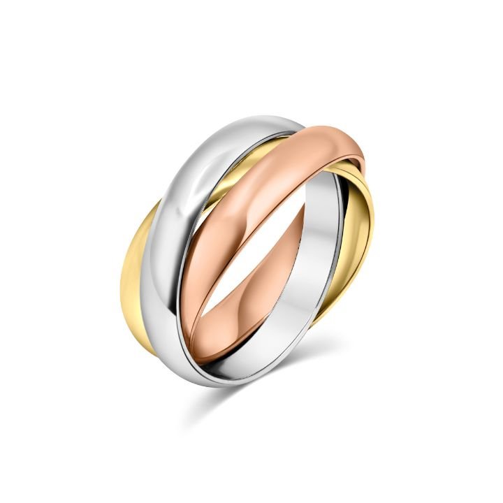 Trinity Ring, Medium Mode - Gemaee UAE