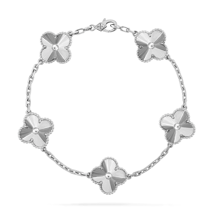 Van Cleef Vintage Alhambra bracelet, 5 motifs - Gemaee UAE
