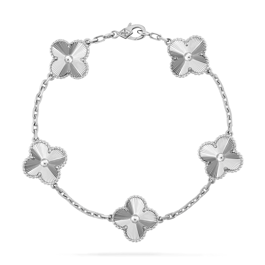 Van cleef 5 motif bracelet outlet